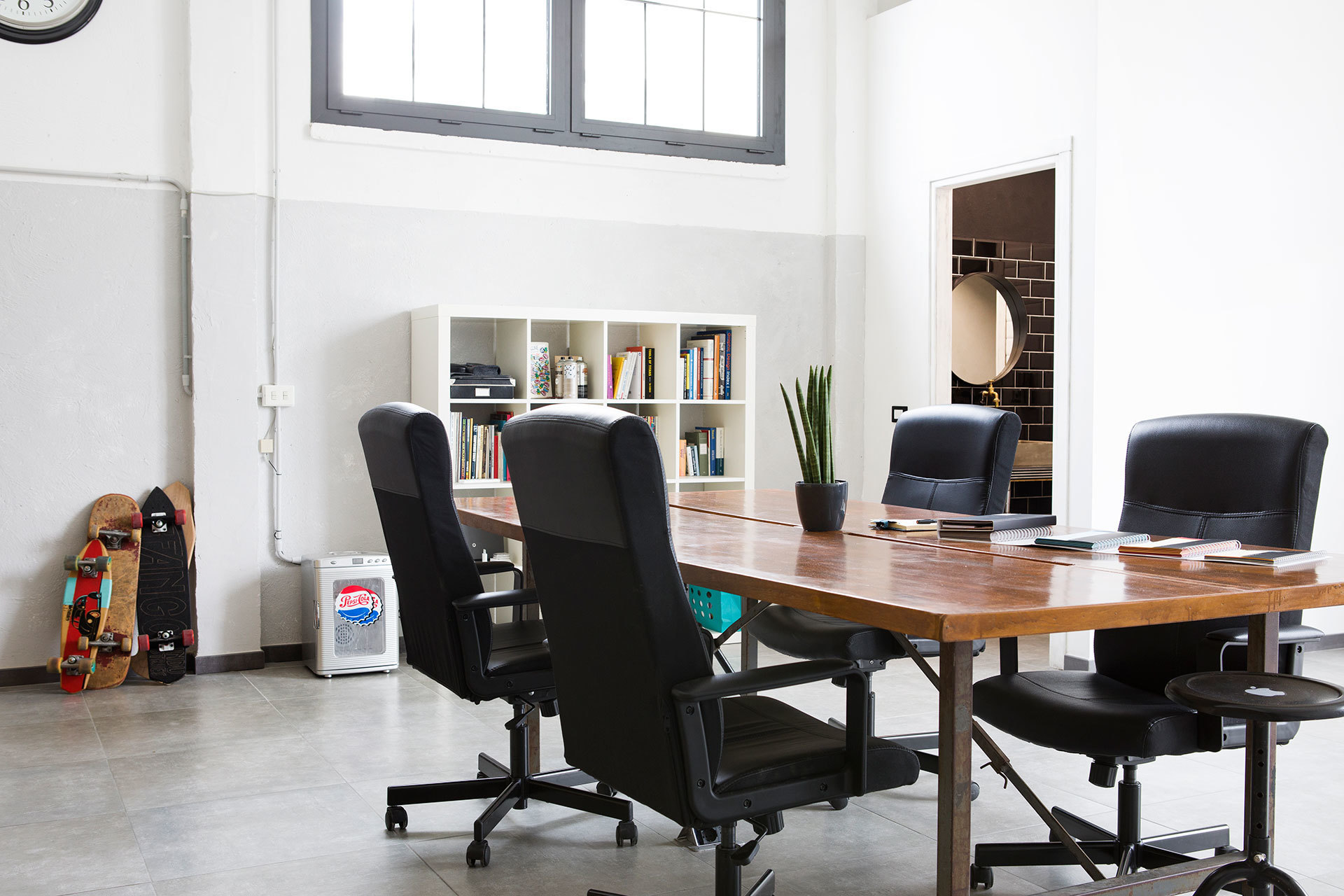 Dedicated desk in open space 