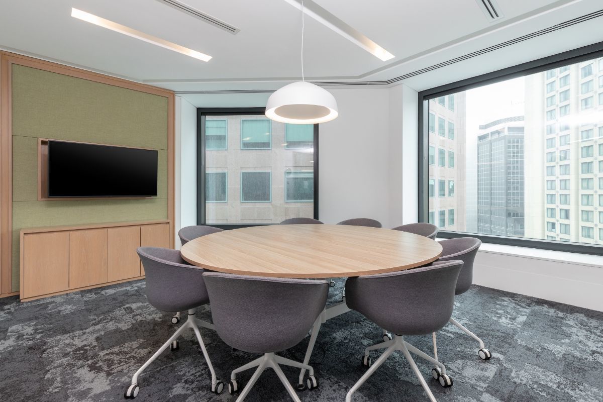 Work your way in a private office for five. Work your way in a private office for five.