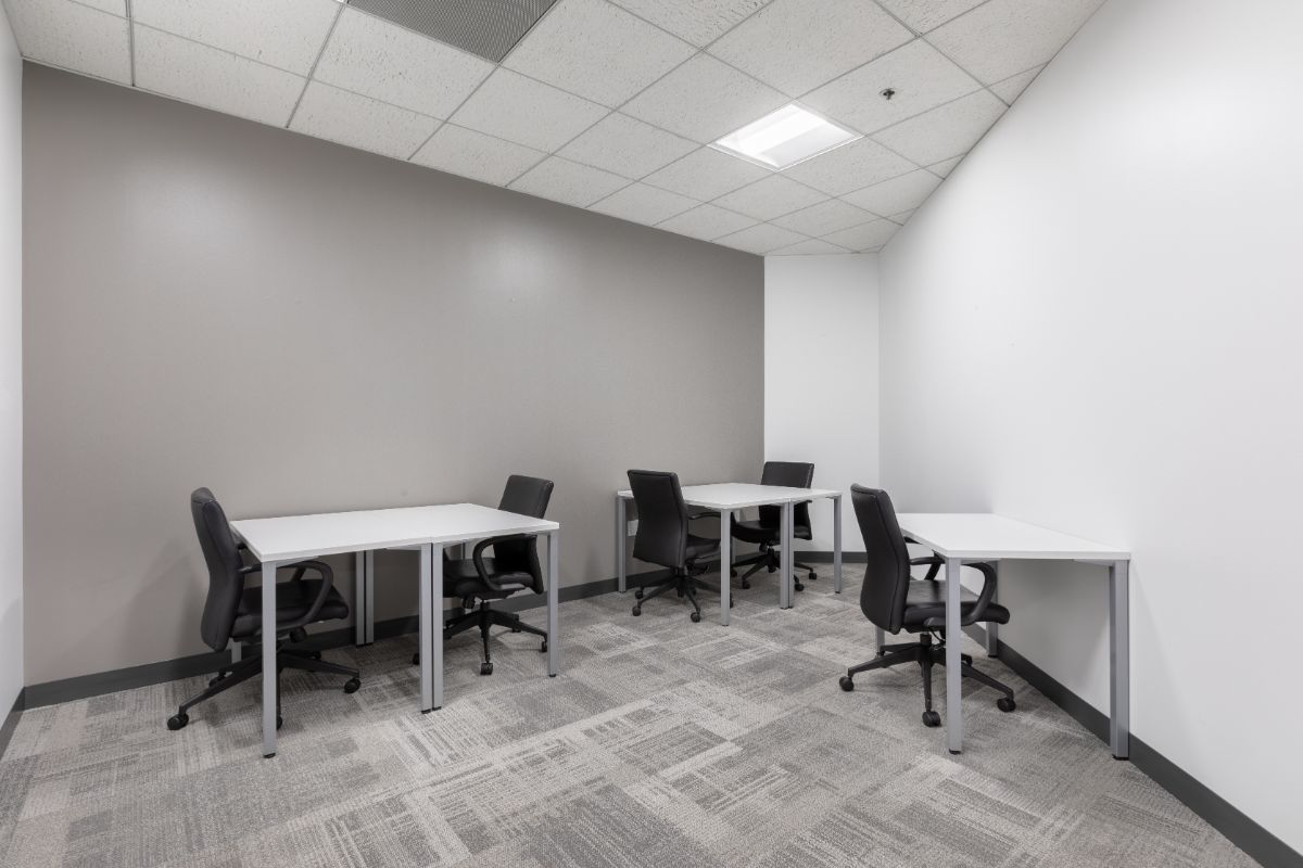 Work your way in a private office for five. Work your way in a private office for five.