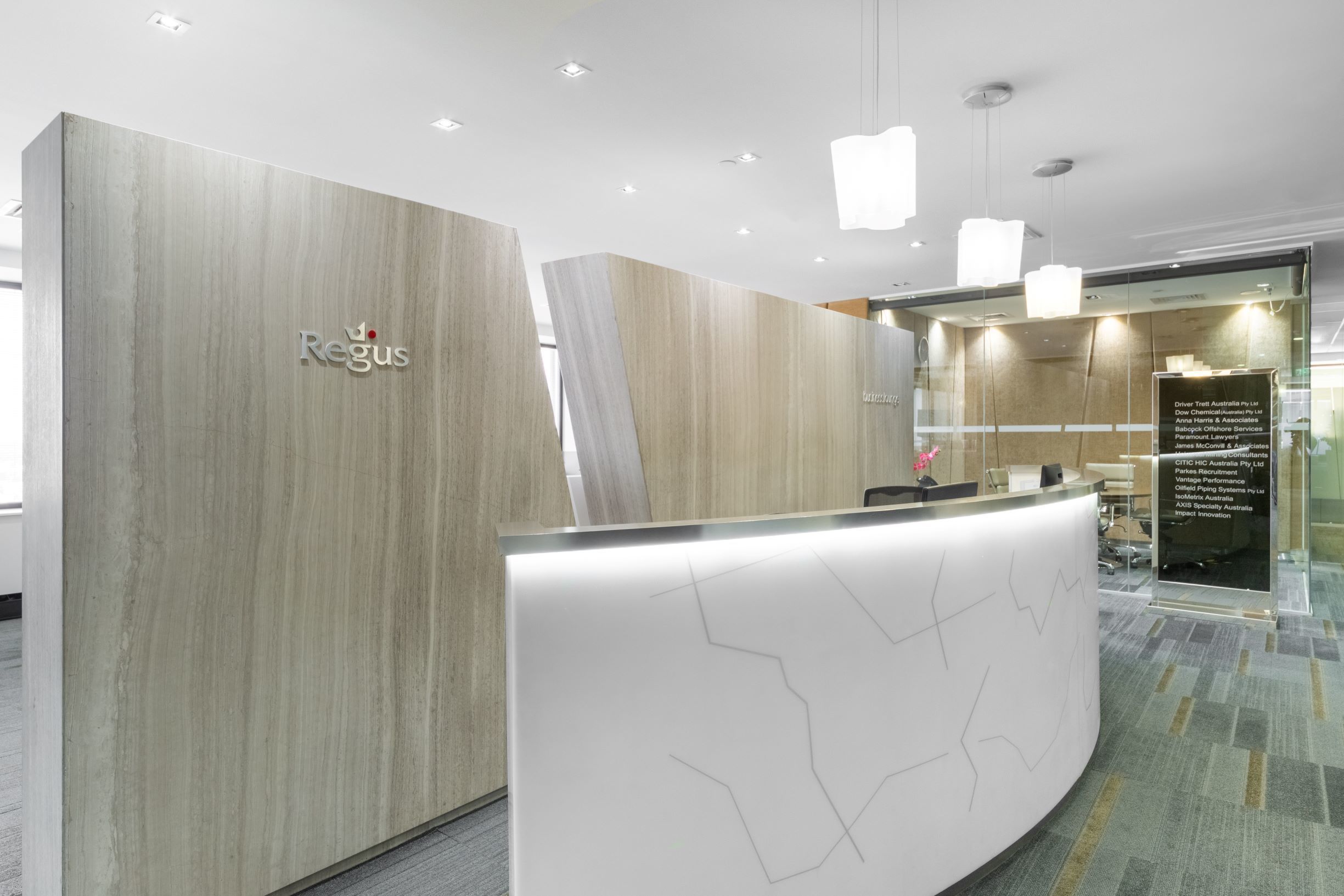 Access professional coworking space in Regus St Martins Tower