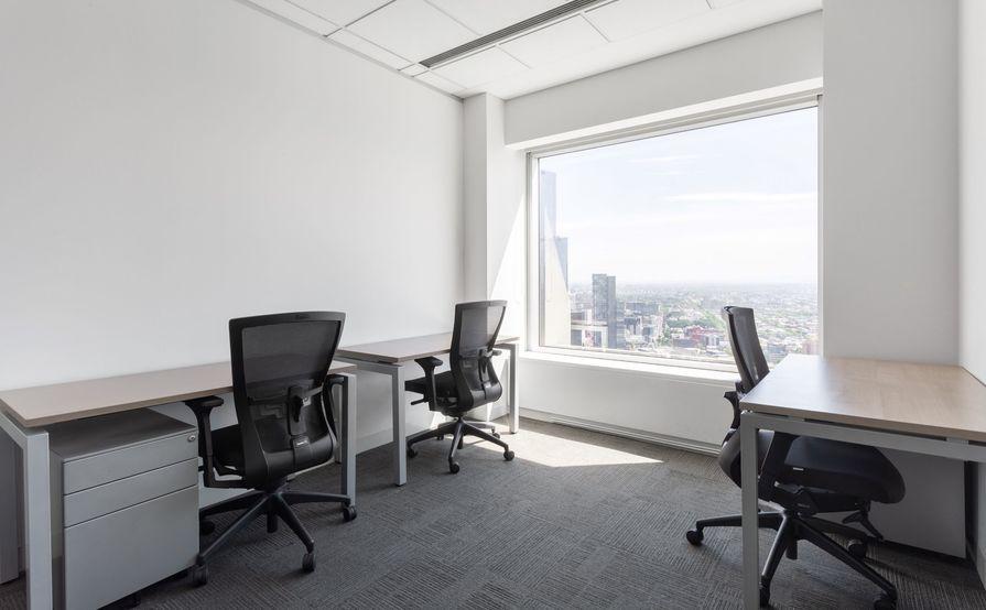 Find office space in Regus 385 Bourke Street for 3 persons with everything taken care of 