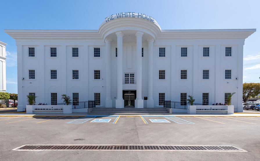 Extra-large office in Cayman Islands, The White House