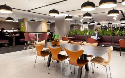 Join a collaborative coworking environment in Spaces T&G Building Join a collaborative coworking environment in Spaces T&G Building