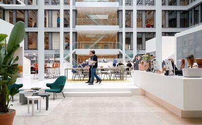 Join a collaborative coworking environment in Spaces T&G Building Join a collaborative coworking environment in Spaces T&G Building