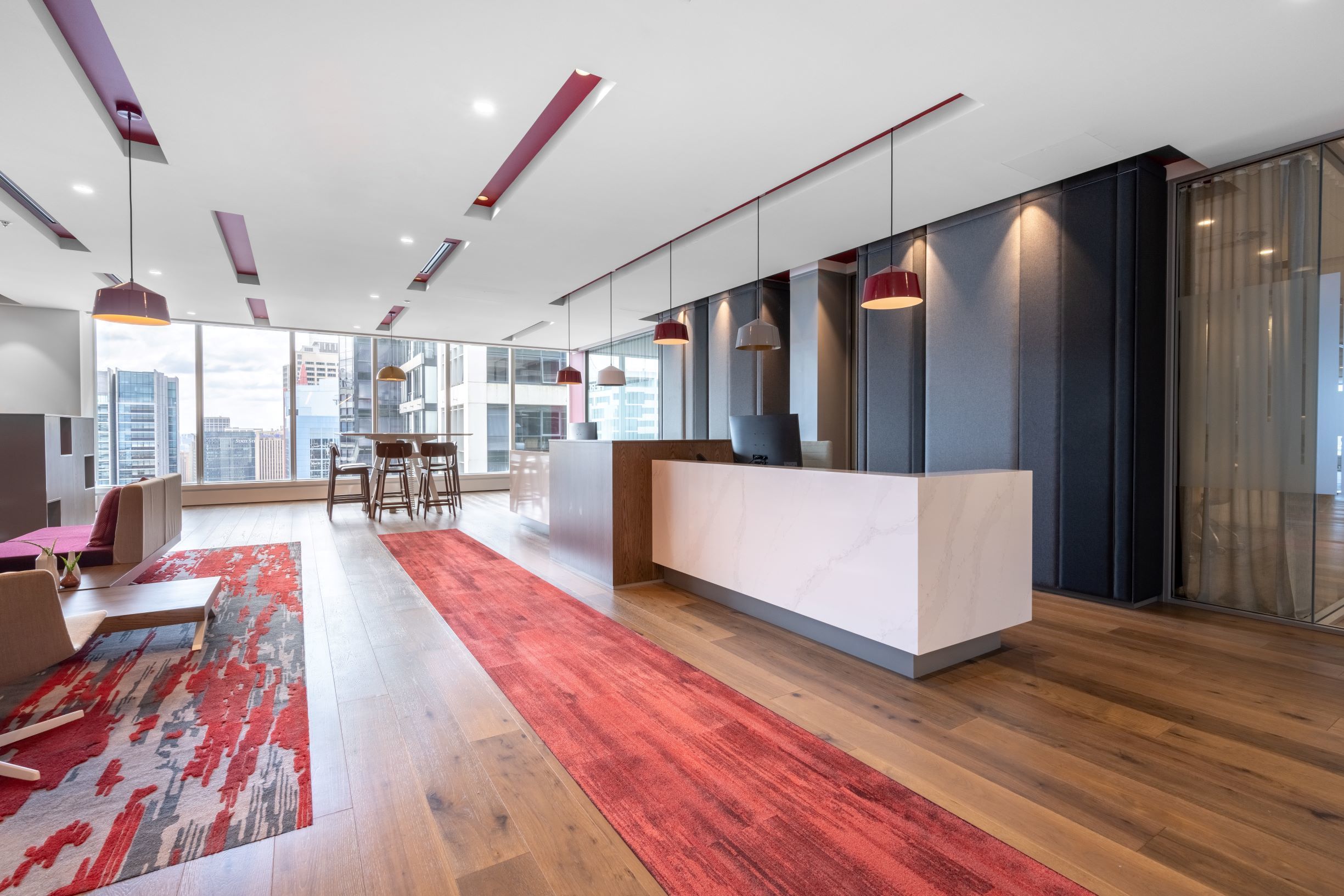 Access professional coworking space in Regus World Square
