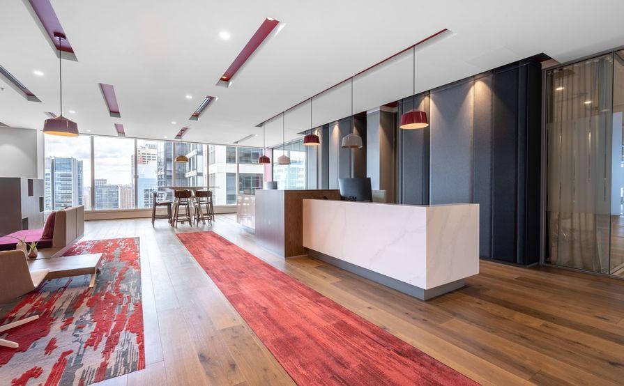 Access professional office space in Regus World Square