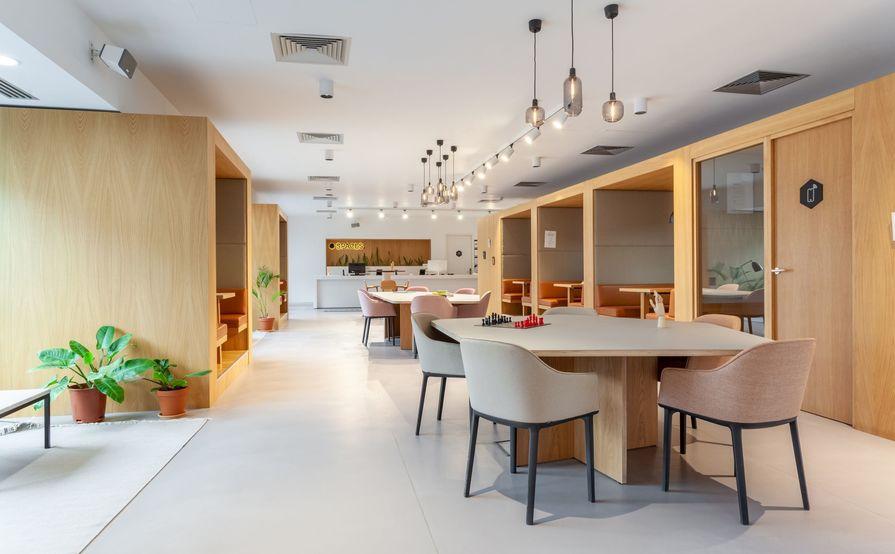 Fully serviced open plan office space for you and your team in Spaces Martin Place Fully serviced open plan office space for you and your team in Spaces Martin Place
