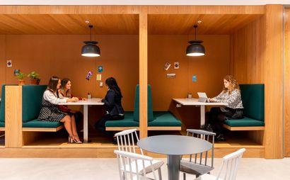 Find a dedicated desk and get down to business in Spaces Rialto Find a dedicated desk and get down to business in Spaces Rialto