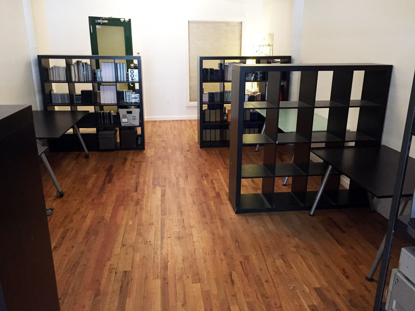 Desk in prime DUMBO building