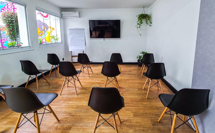 Sala de Treinamento e Eventos  - até 15 pessoas - Coworking Tatuapé