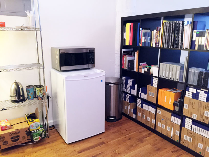 Desk in prime DUMBO building