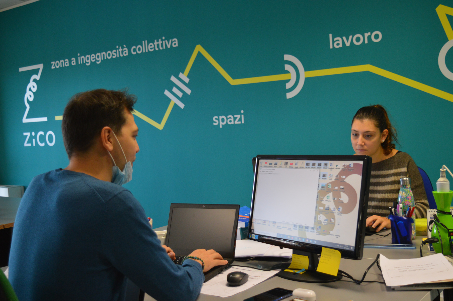 Scrivania in open space (part time)