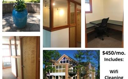 Work spaces with shared common areas Work spaces with shared common areas