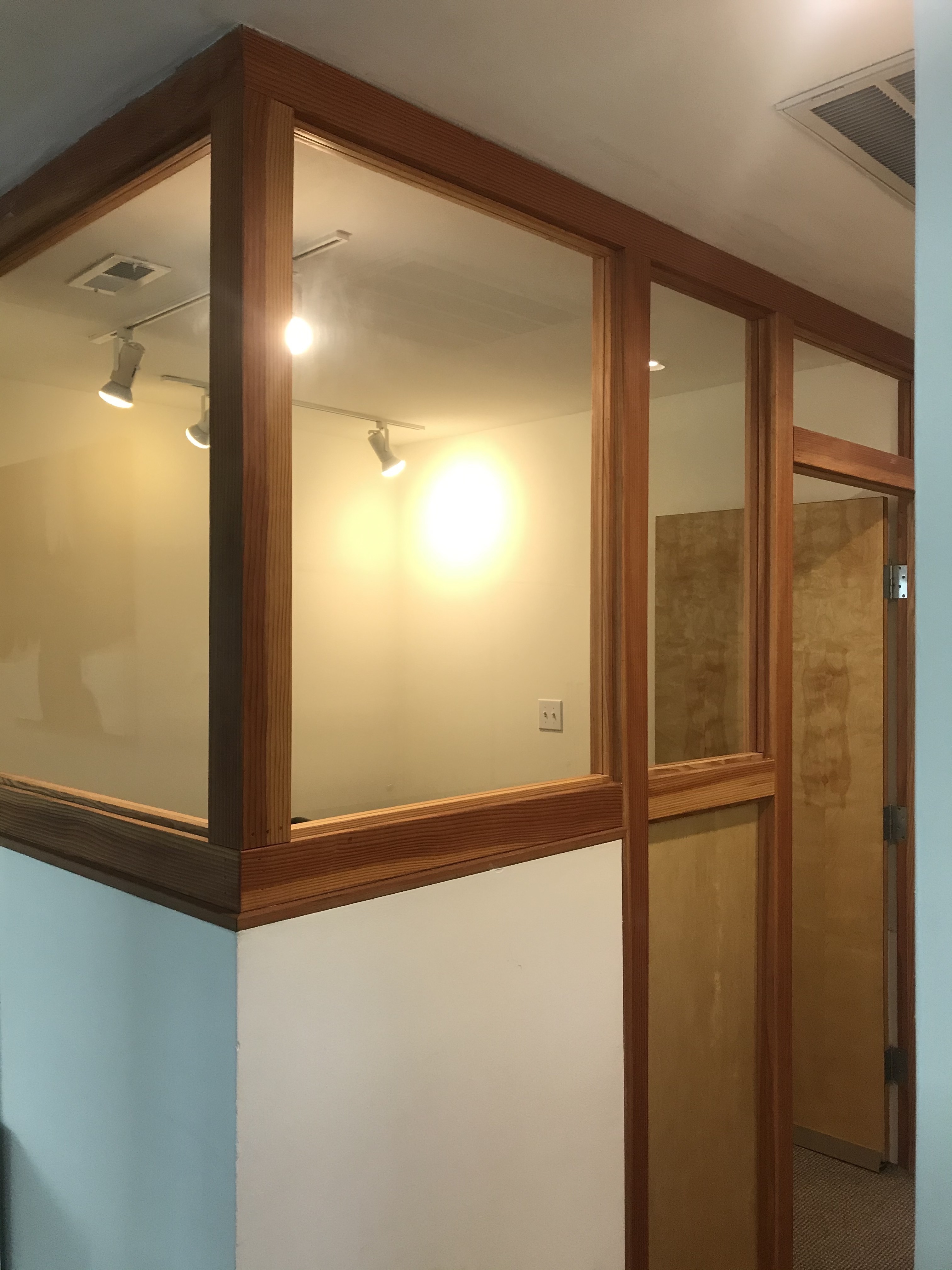 Enclosed Office Particially Private