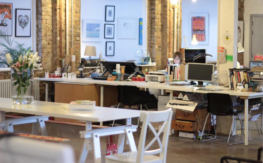 Creative Co-Working Desk Space at Millers Junction in the Heart of Dalston  - Run by Print Club London