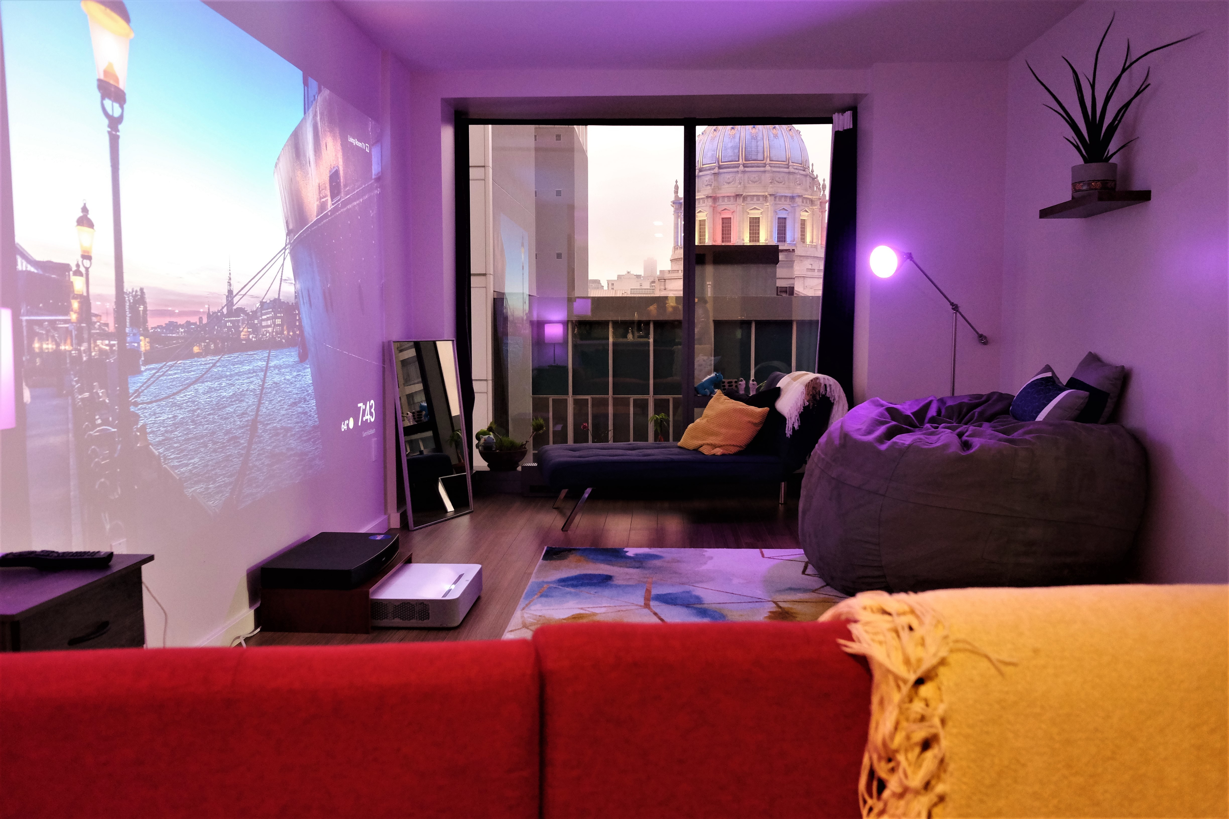 Unique Luxury Apartment with multiple projectors