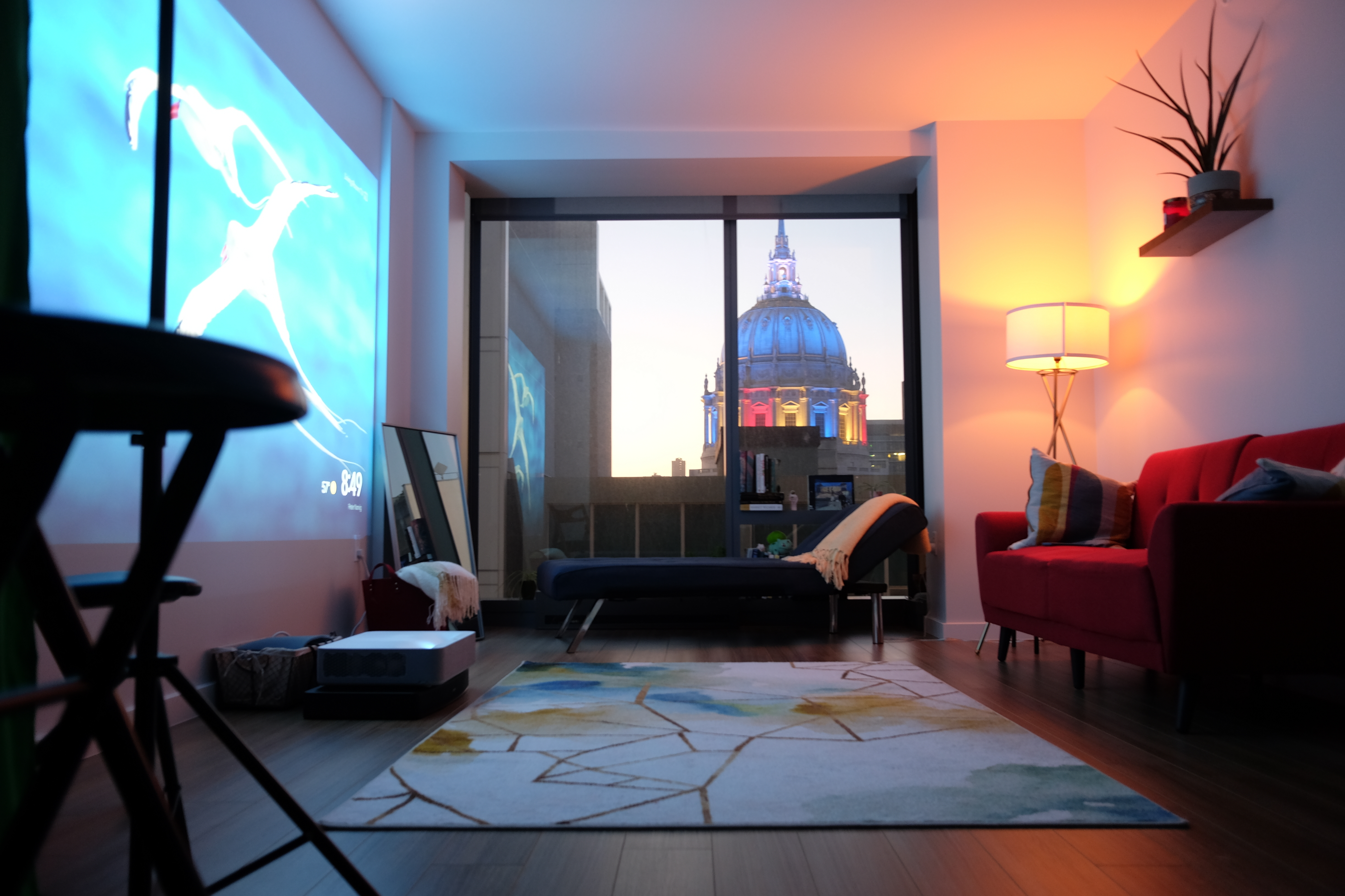 Unique Luxury Apartment with multiple projectors