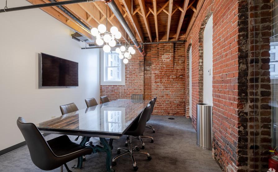 Small Meeting Space for 3 in Historic Building