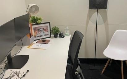 Small board room, or private office Small board room, or private office