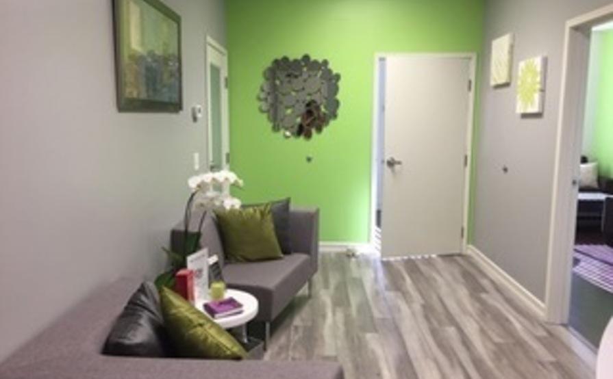 Private therapy rooms within the Mind Body Rejuvenation Center