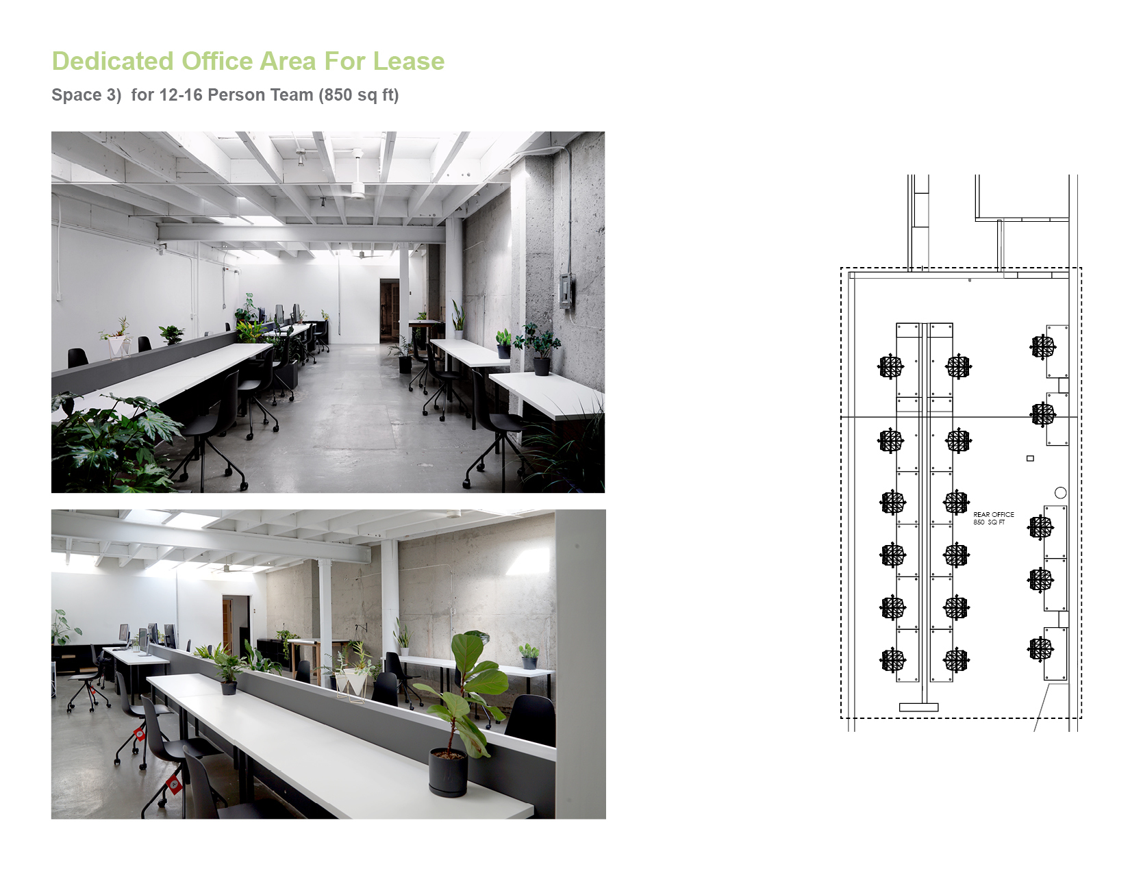Furnished Creative Office - Individuals or Small Teams Furnished Creative Office - Individuals or Small Teams