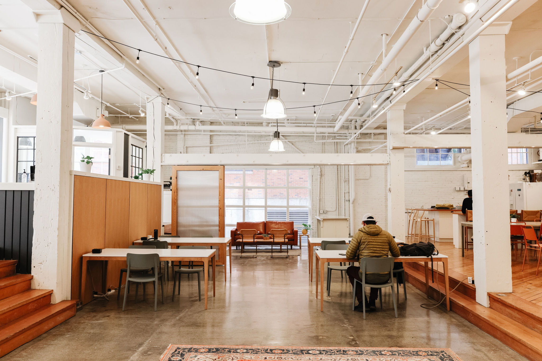 Communal Desk Coworking at The Pioneer Collective Communal Desk Coworking at The Pioneer Collective