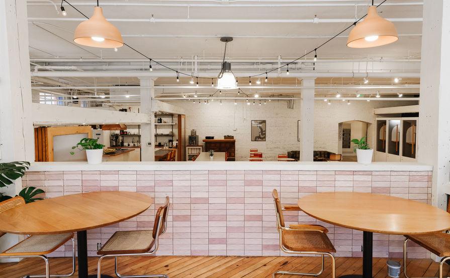 Communal Desk Coworking at The Pioneer Collective Communal Desk Coworking at The Pioneer Collective