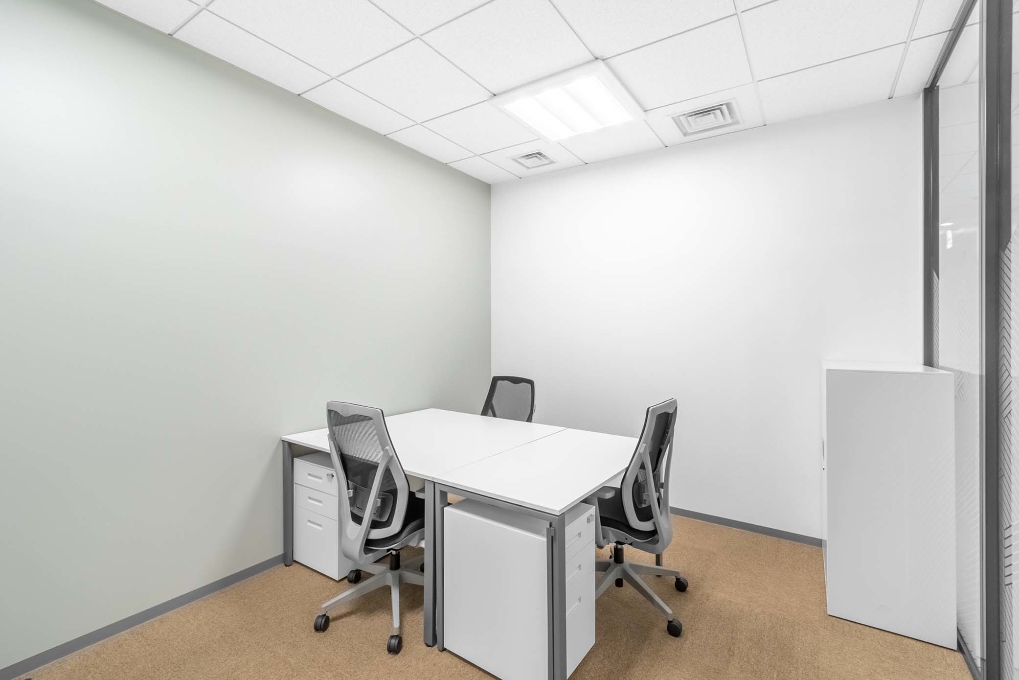Beautifully designed office space for 3 persons in Spaces 1015 15th St. Beautifully designed office space for 3 persons in Spaces 1015 15th St.
