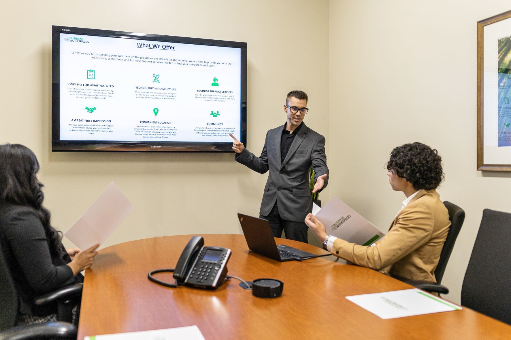 Business Workspaces - Camino Conference Room