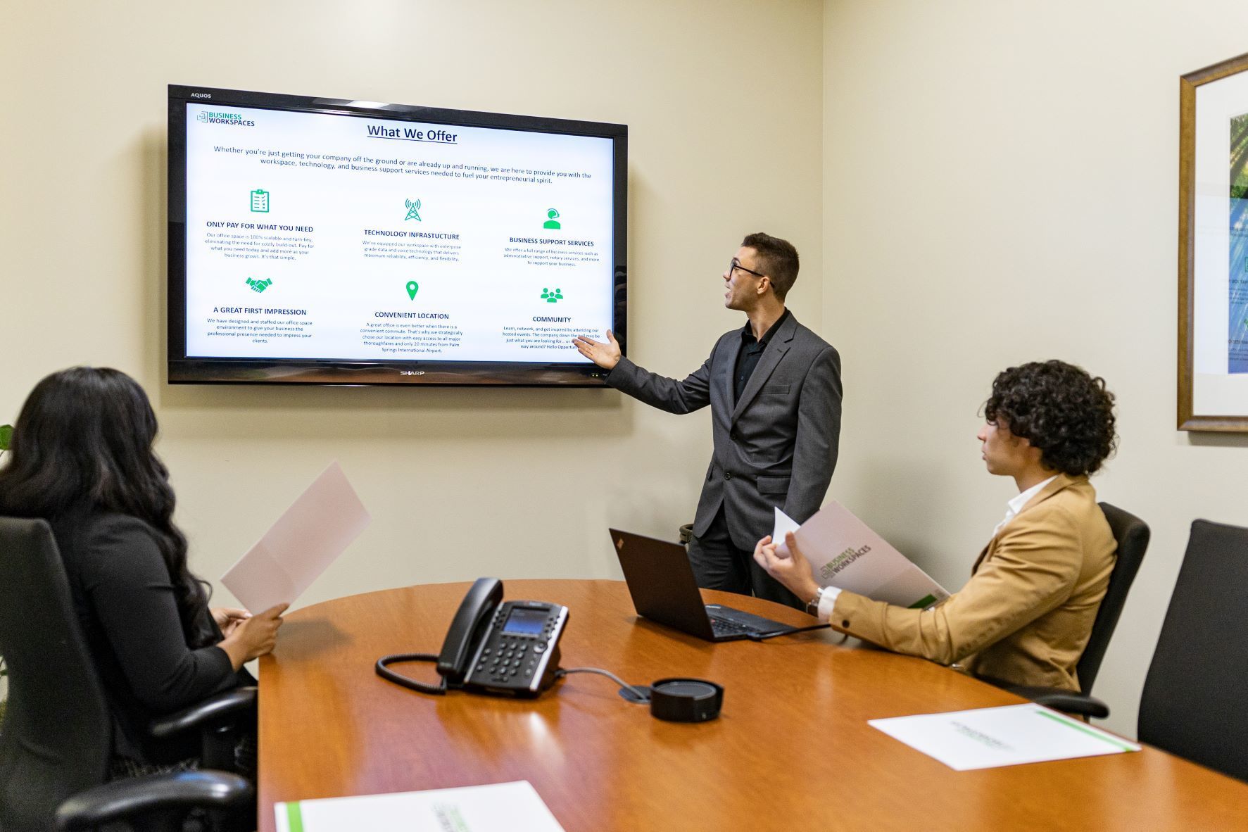 Business Workspaces - Camino Conference Room