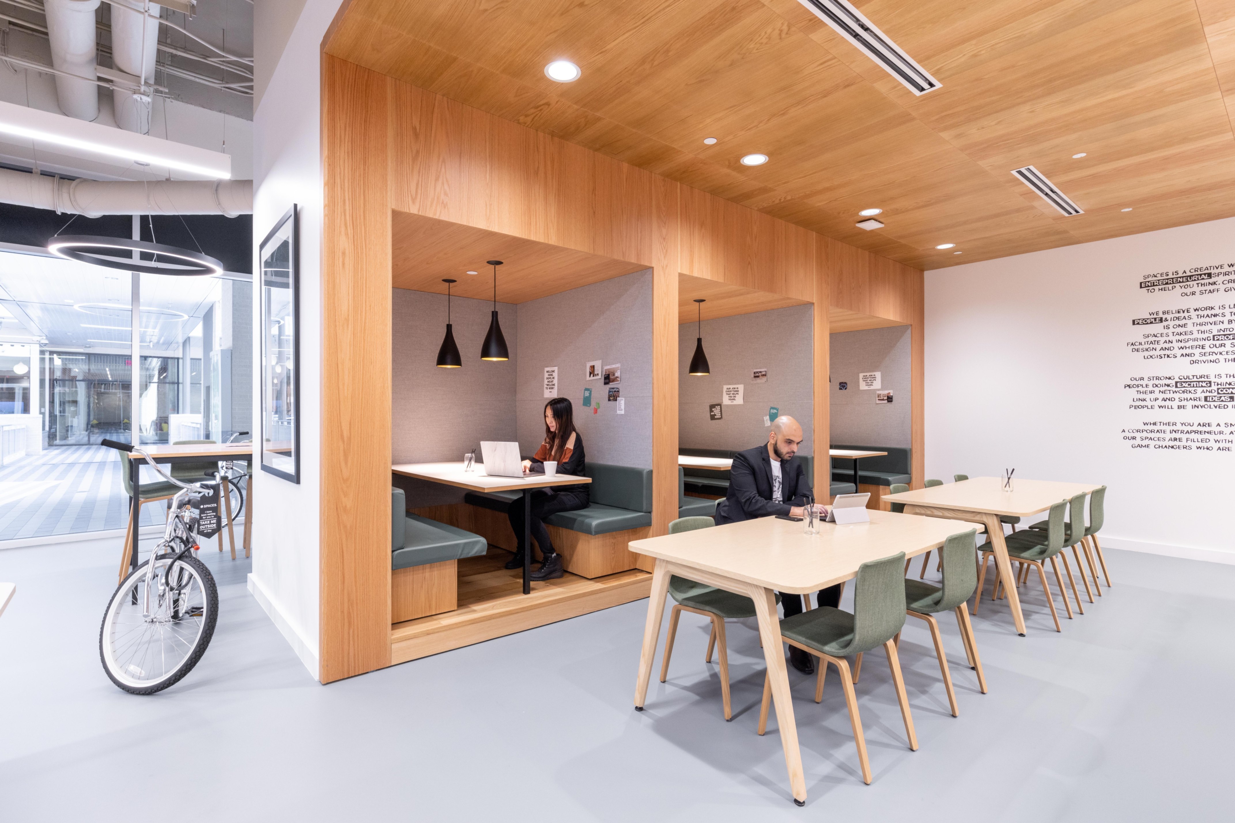 Fully serviced open plan office space for you and your team in Spaces Downtown Greenstreet Fully serviced open plan office space for you and your team in Spaces Downtown Greenstreet