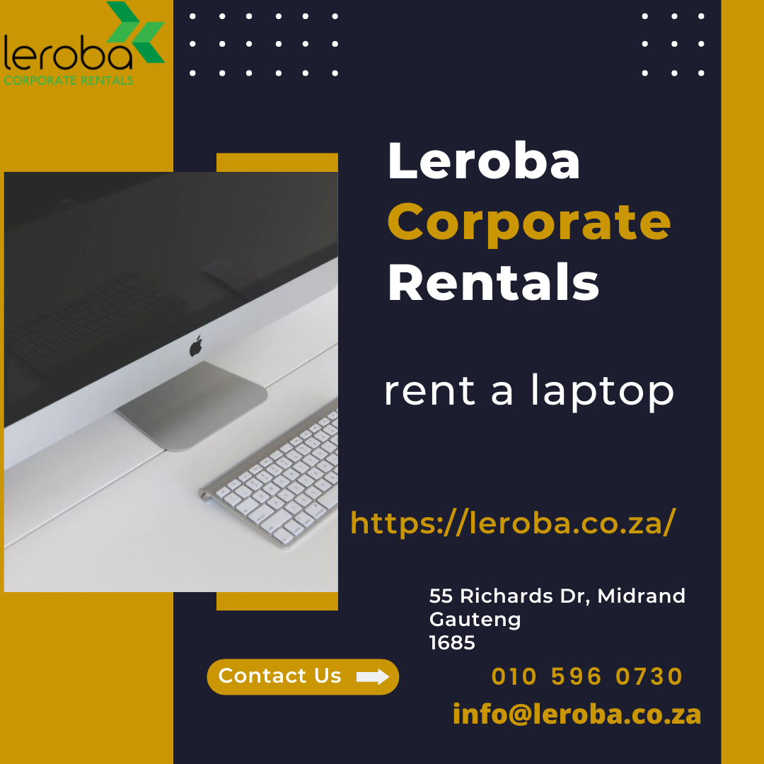 video conferencing equipment service provider Leroba Corporate Rentals