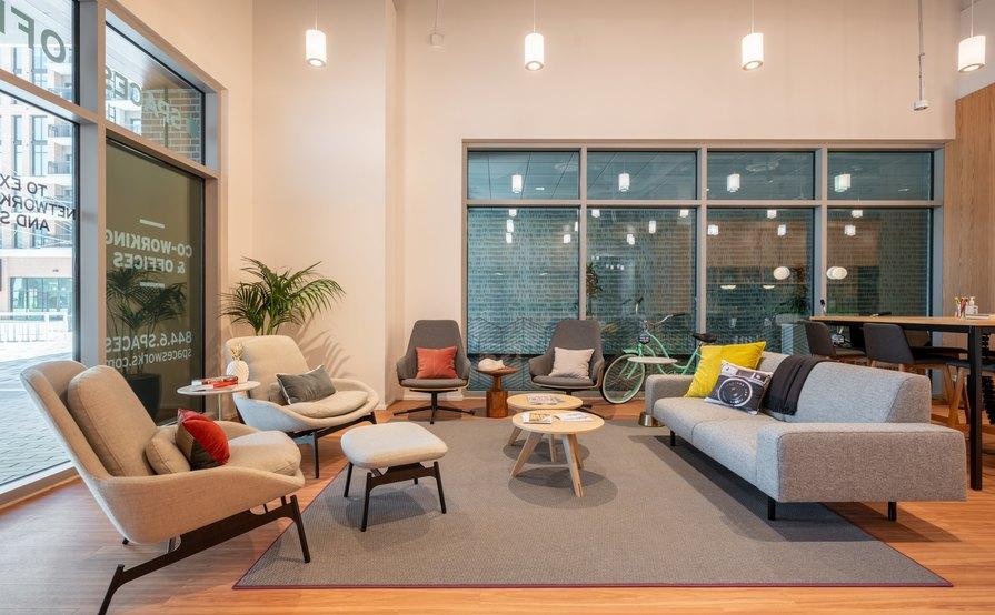 Work, meet and collaborate in a shared office space in Spaces The Towers Emeryville