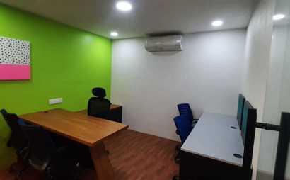 2 Workstations + Manager cabin 2 Workstations + Manager cabin
