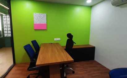 2 Workstations + Manager cabin 2 Workstations + Manager cabin