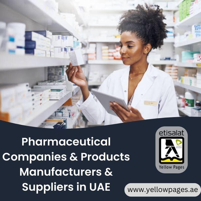 Pharmaceutical Companies & Products Manufacturers & Suppliers in UAE