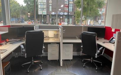 Modern, clean and beautiful office space in the Southport Corridor Modern, clean and beautiful office space in the Southport Corridor