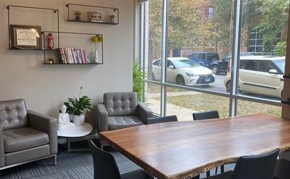 Modern, clean and beautiful office space in the Southport Corridor Modern, clean and beautiful office space in the Southport Corridor