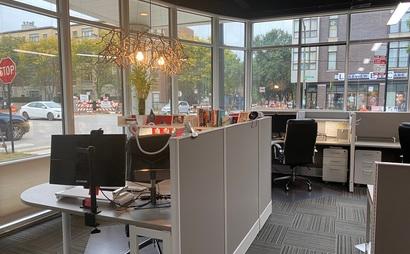 Modern, clean and beautiful office space in the Southport Corridor Modern, clean and beautiful office space in the Southport Corridor