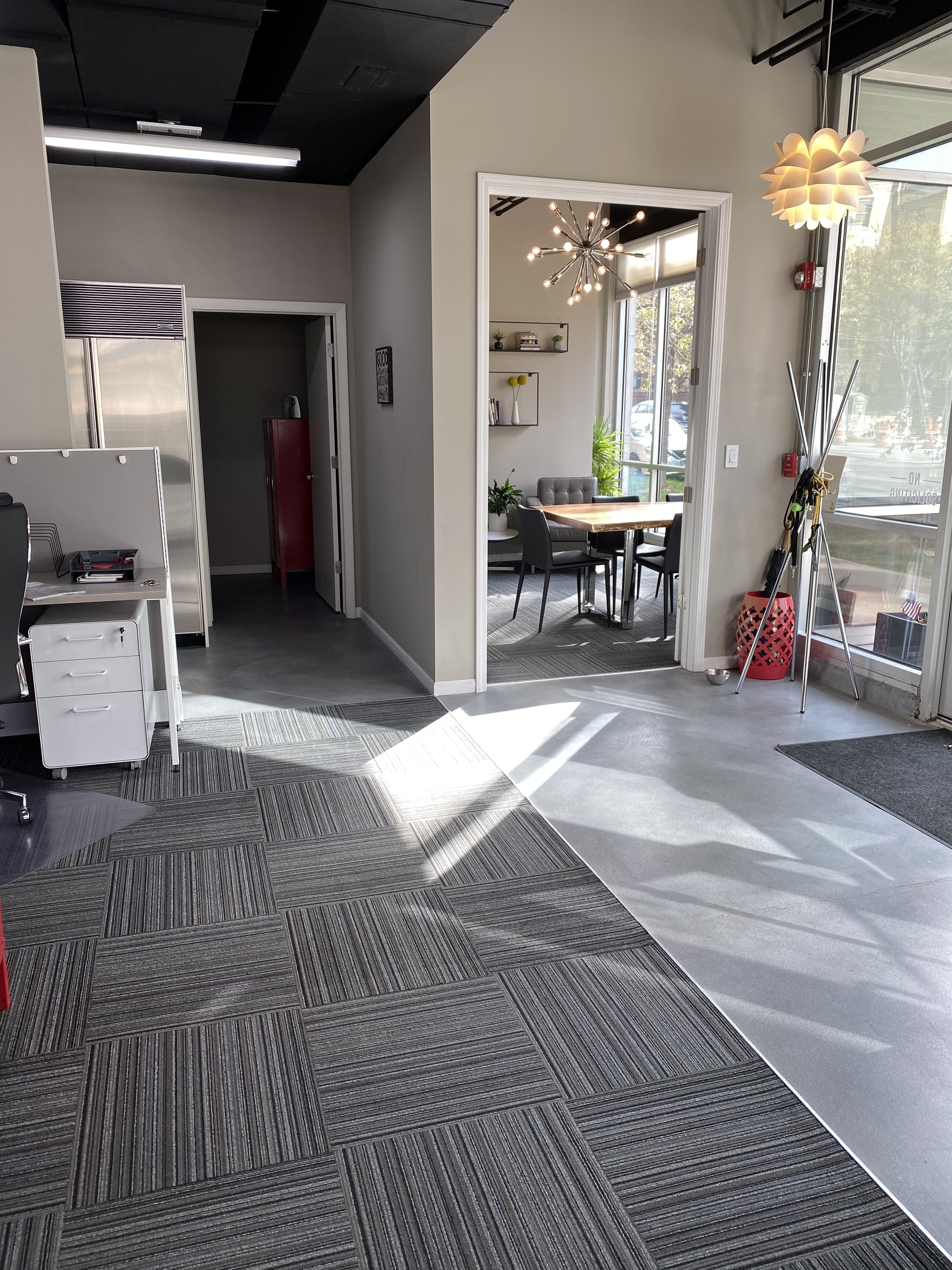 Modern, clean and beautiful office space in the Southport Corridor