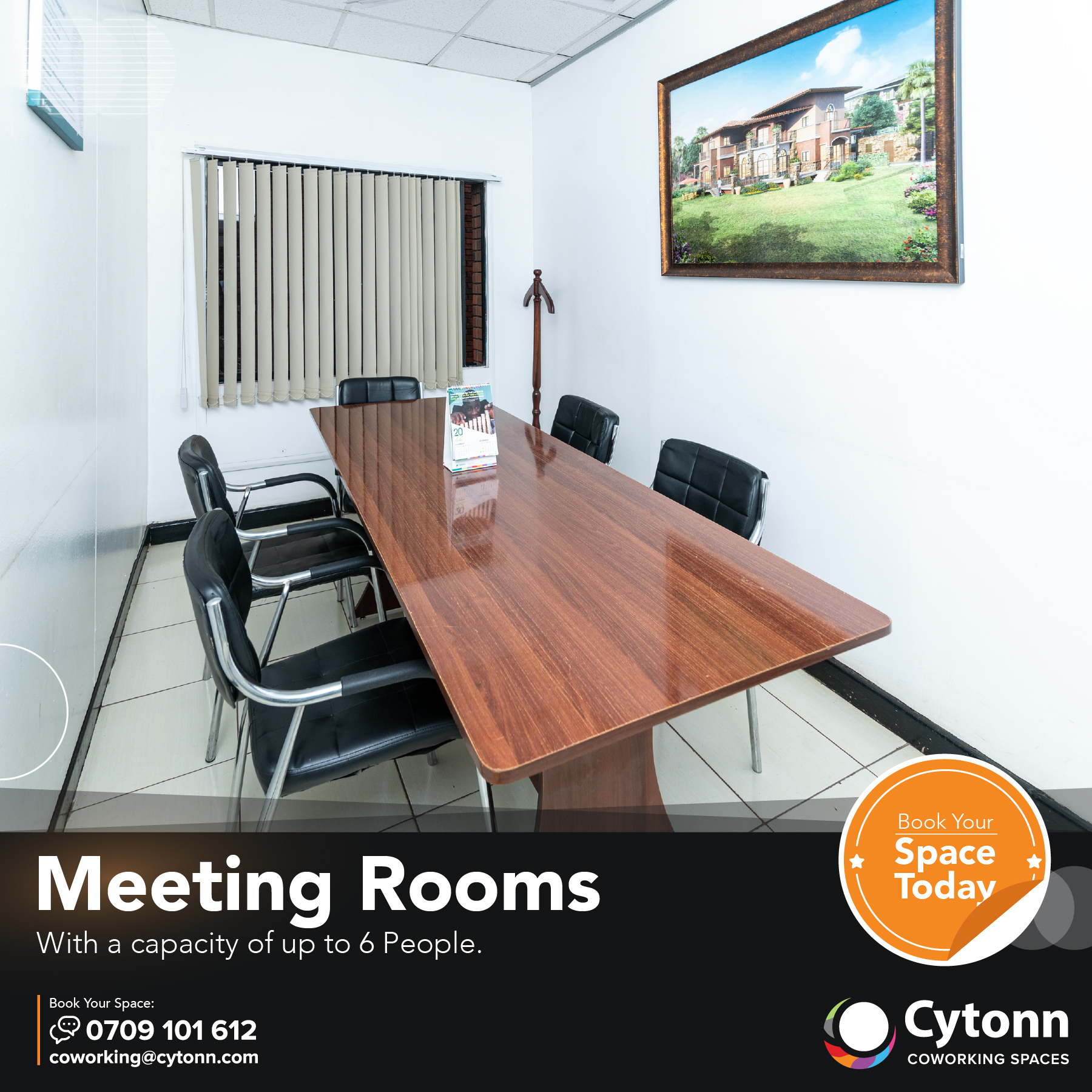 Cytonn Coworking spaces