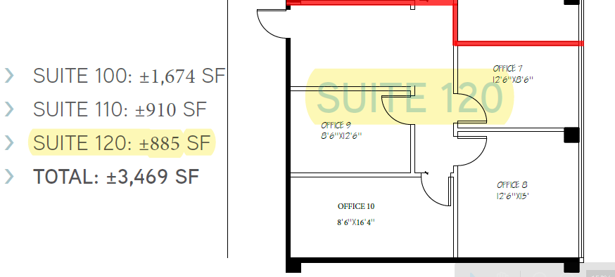 Two Small Offices Available in Sorrento Valley