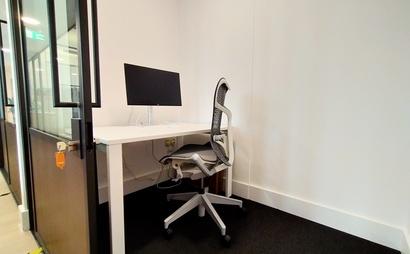 Private one-person office in co-working building, includes 27 Private one-person office in co-working building, includes 27