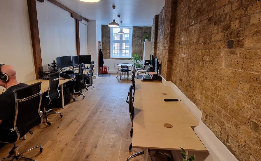 Fixed Desks to Rent. Characterful Riverside Office in Beautiful Location.