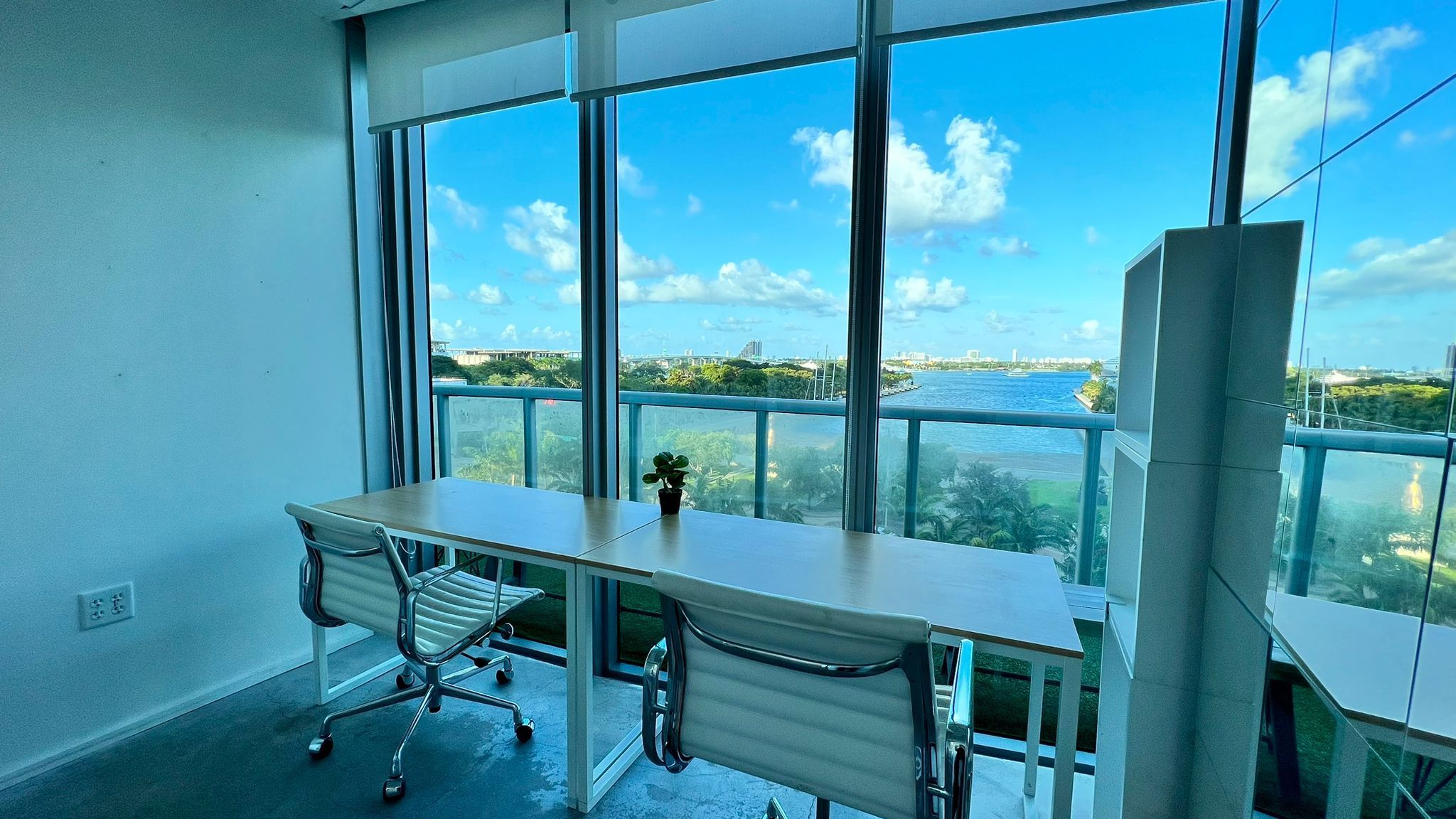 Windowed office for 4! AMAZING bay view