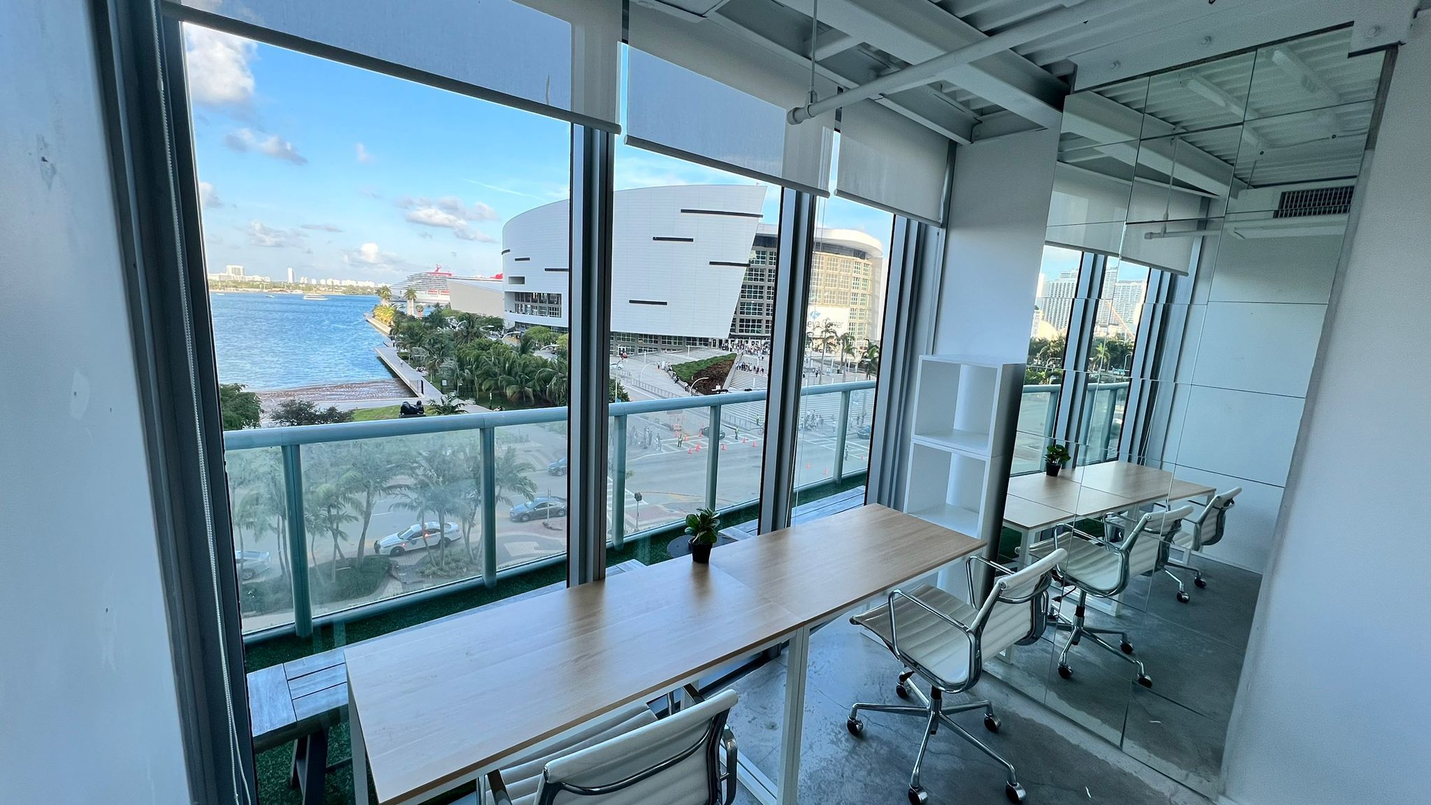 Windowed office for 4! AMAZING bay view