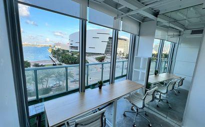 Windowed office for 4! AMAZING bay view