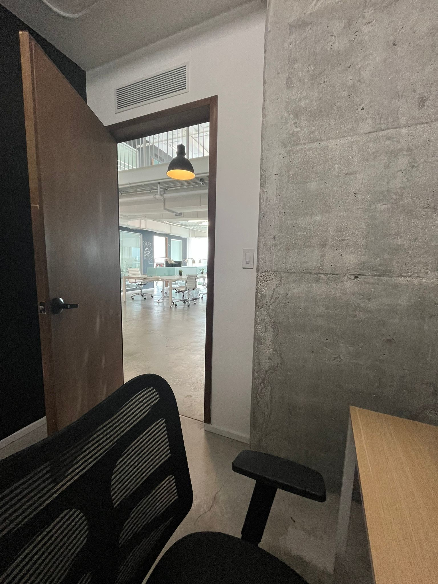 Super private office for 2! (512)