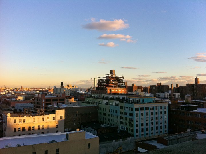 Desks available in a shared DUMBO loft space