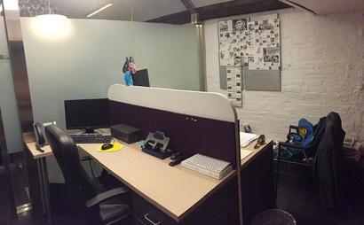 2 Desks in Private Glass Enclosed Office Available in Bright & Modern 4000 sq ft. (2 Floors) Office Space 2 Desks in Private Glass Enclosed Office Available in Bright & Modern 4000 sq ft. (2 Floors) Office Space